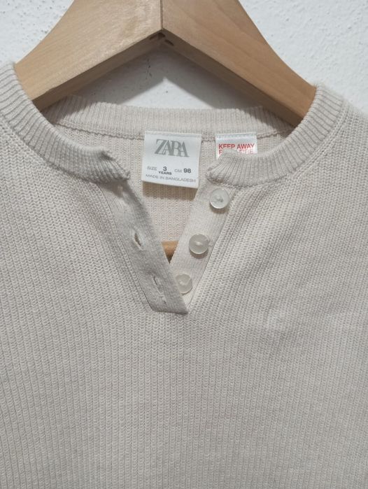 Camisola Zara Tamanho 3 Anos