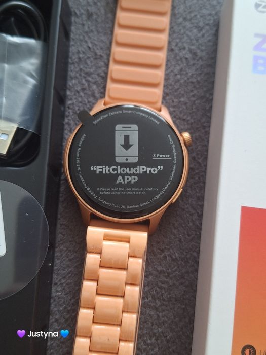 Nowy smartwatch + pasek - zeblaze btalk 3 pro