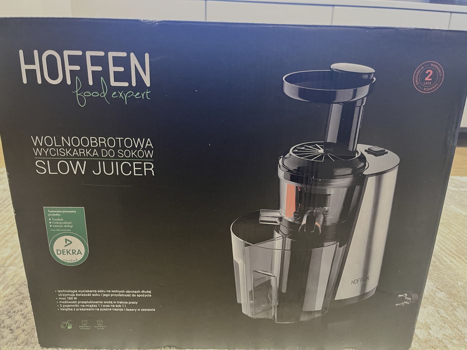 Wyciskarka wolnoobrotowa Hoffen