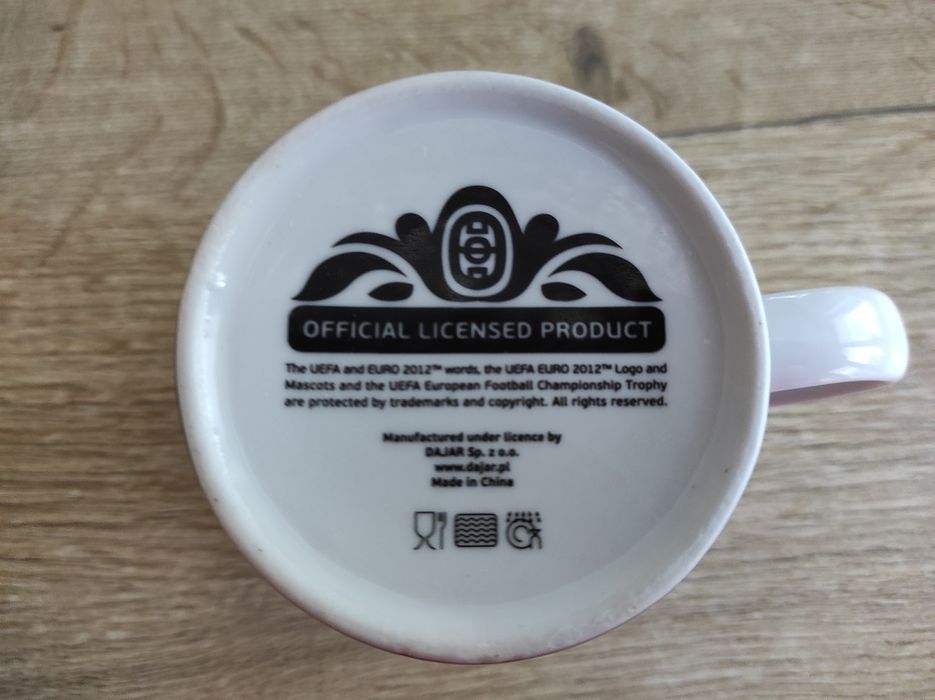 Kubek Euro 2012 czarny