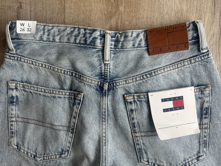 Jeansy NOWE Tommy Hilfiger luźne szerokie nogawki