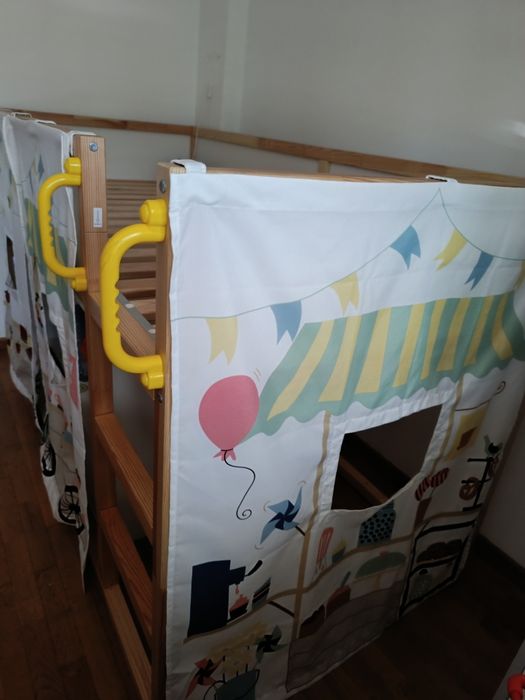 Cama Kura + dossel loja ikea