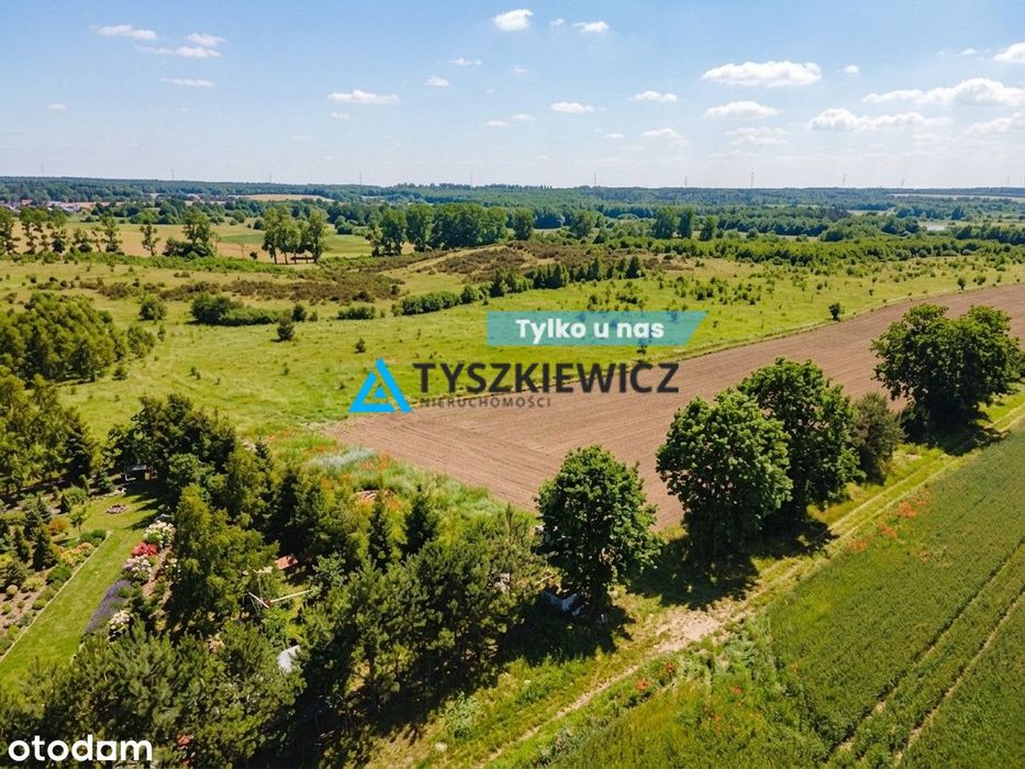 Malowniczo położona działka na Kaszubach
