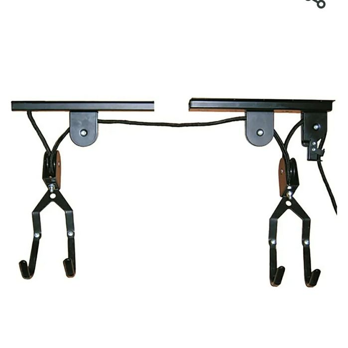 Ascensor de teto para bicicleta.