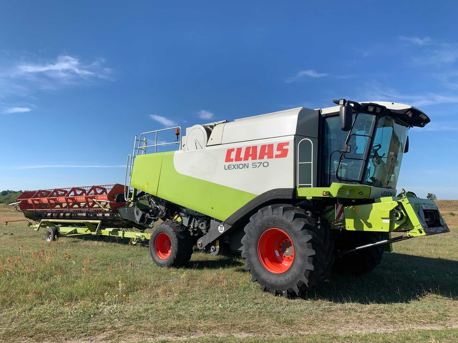 Claas Lexion 570 комбайн зерновий