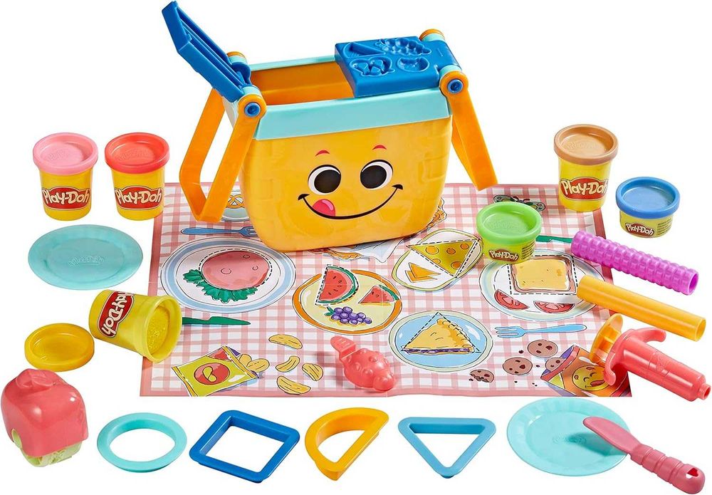 ОРИГИНАЛ! Набор пластилина Плей До Пикник Play-Doh Picnic Эко-упаковка
