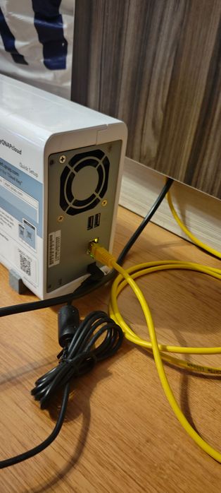 Serwer NAS QNAP TS-212P + dysk 3TB