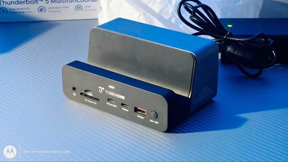 TobenONE UDS040M (USB-док-станція 18-в-1 для MacBook/Windows)