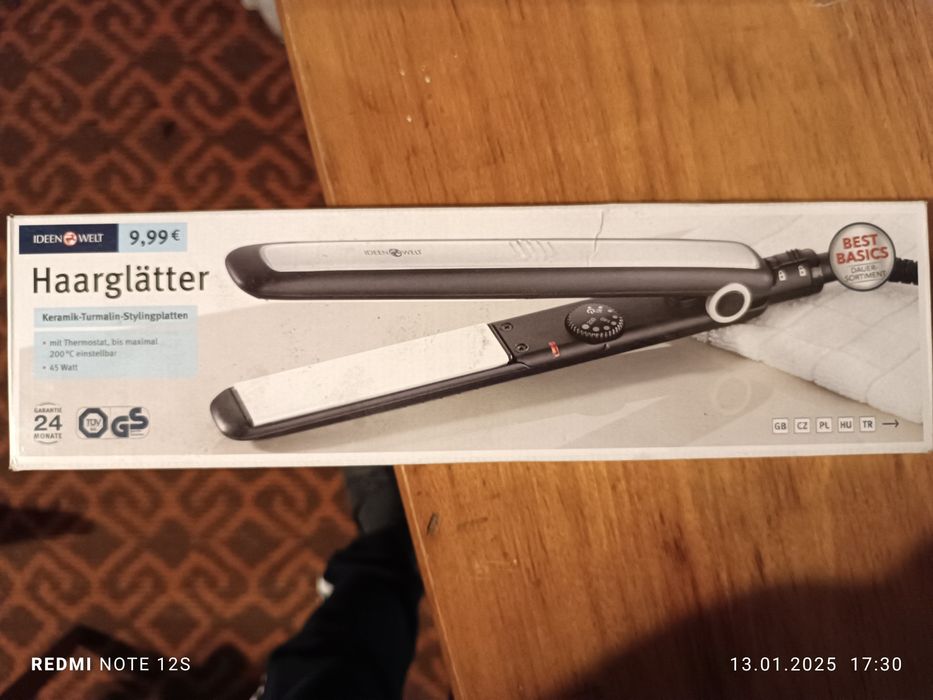 Плойка для волосся Haarglätter