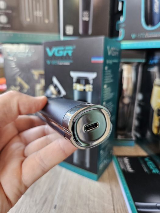 Тример для бороди vgr 985 оригінал триммер для голови машинка стрижка