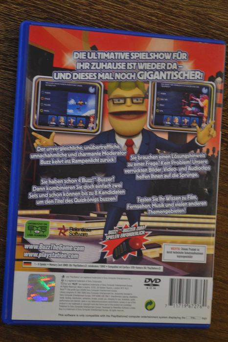 Buzz! : Das Grosse Quiz  PS2