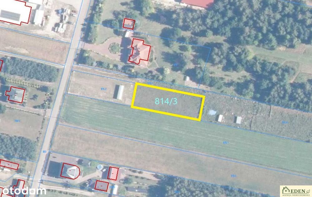 Sprzedam działke budowlaną w Wólce Domaszewskiej