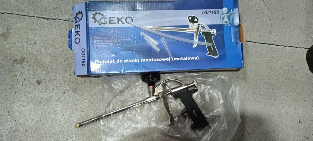 pistolet do pianki montażowej GEKO