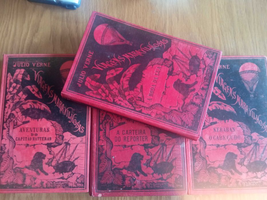 Livros antigos Julio Verne (d´a Editora) junto ou separados