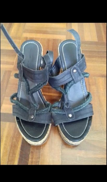 Sandálias Natura pretas