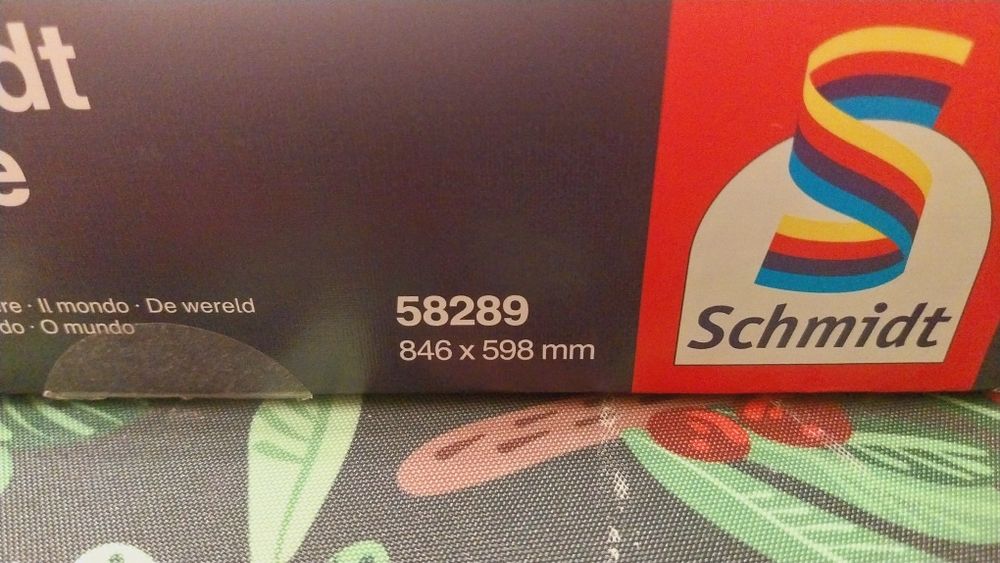 puzzle 1500 Schmidt Mapa Świata