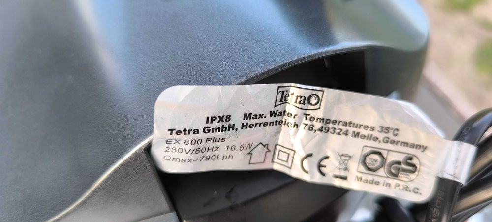 Filtr zewnętrzny Tetra EX800