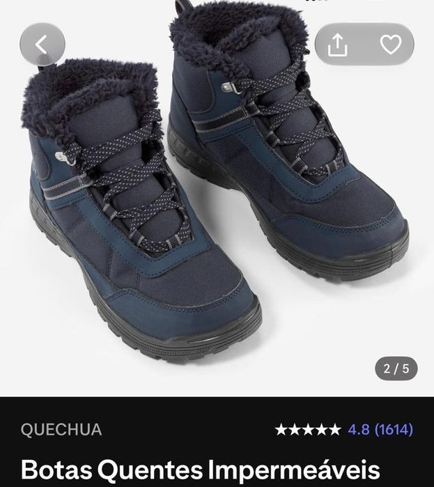 Botas Quechua waterproof