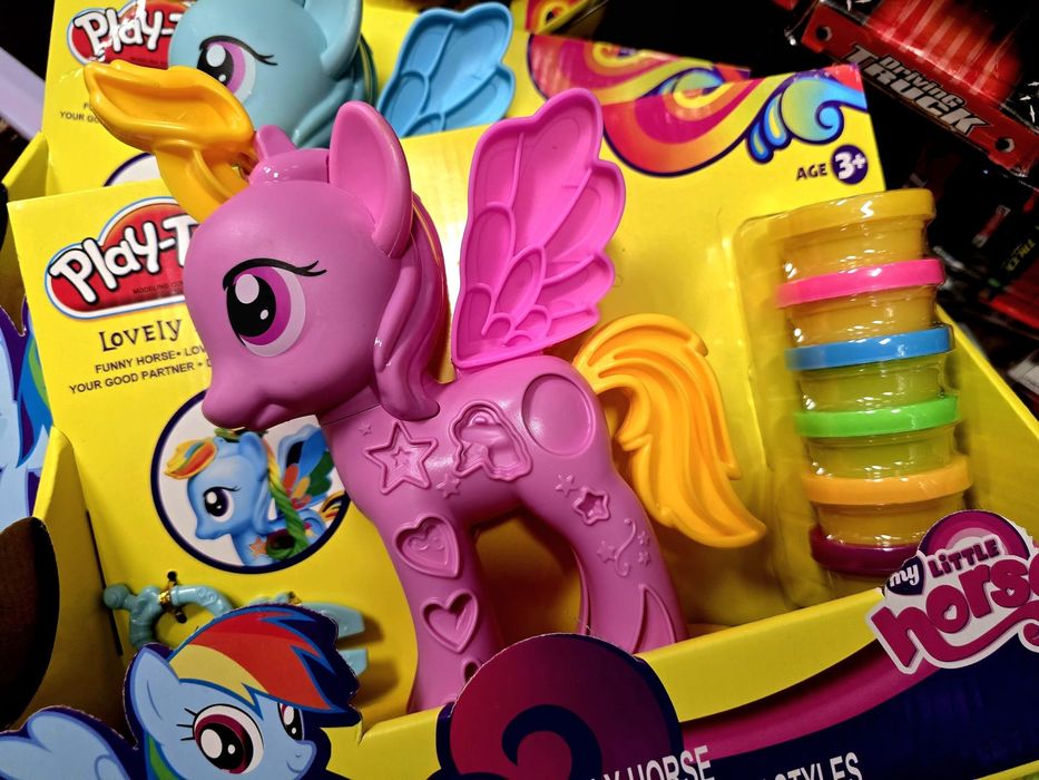 Super zestaw Ciastoliny My Little Pony akcesoria nowe