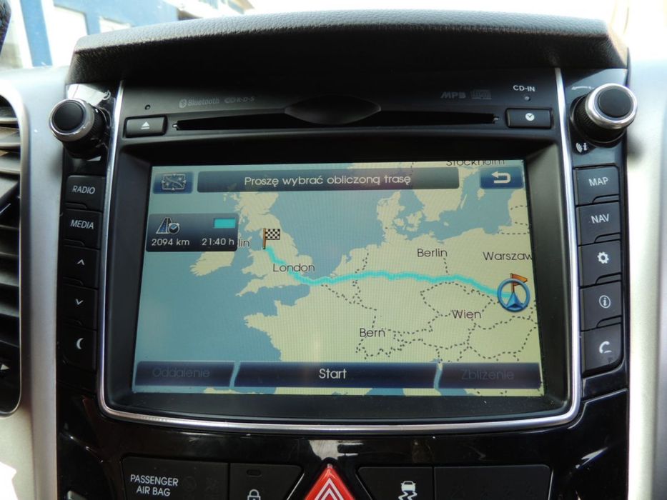 Radio samochodowe Navi Hyundai I30 II lift