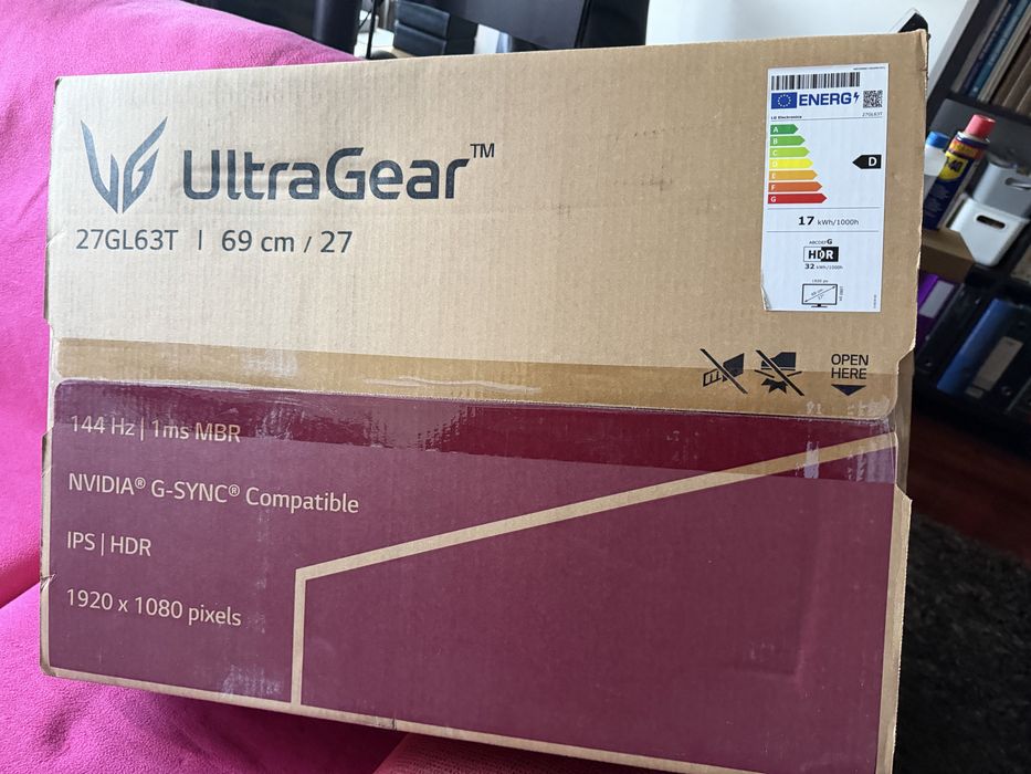 Monitor Gaming LG 27 UltraGear
