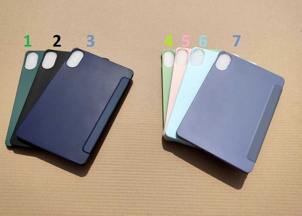 Xiaomi Redmi pad 2 (2025) чехол книжка с резиновым дном