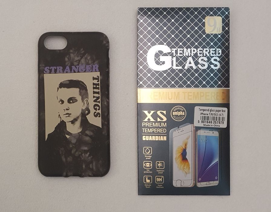 Etui do iPhone 7 Stranger Things + ochronna szybka na ekran