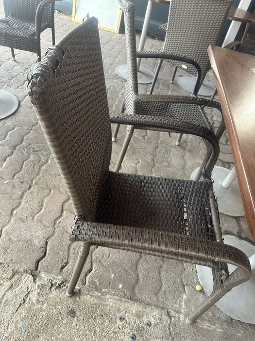 Krzesła ratanowe krzesła ogrodowe