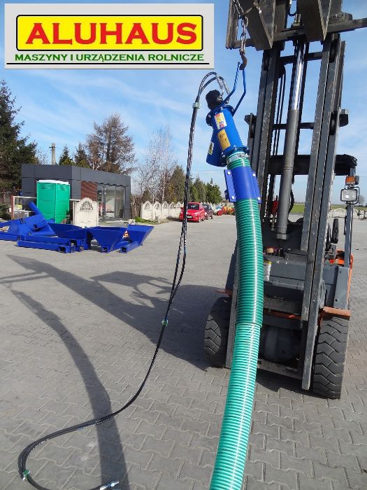 Elastyczny przenośnik Żmijka Hydrauliczna FI 110