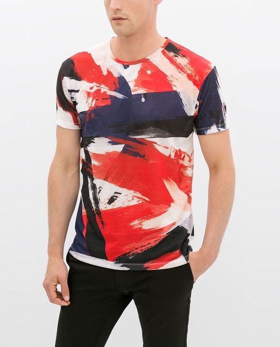 Чоловіча футболка zara