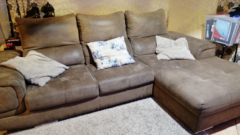 Sofa with chess and long