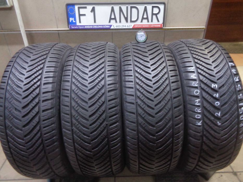 4szt. 205/50ZR17 KORMORAN All Season , r.2023 , Ładne Opony Całoroczne
