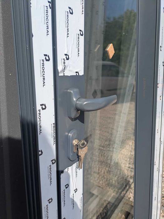 Drzwi Aluminiowe 1100x2100 Ciepłe