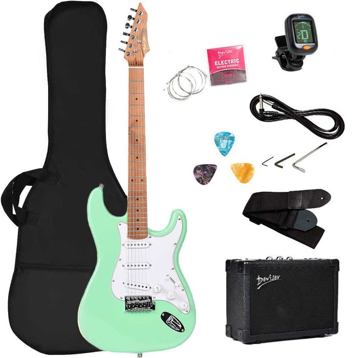 Електрогітара Deviser L-G1 ST BK (повний комплект)