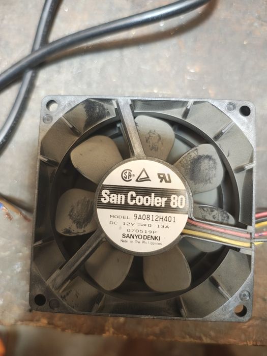 Wentylator San Cooler 80 12V
