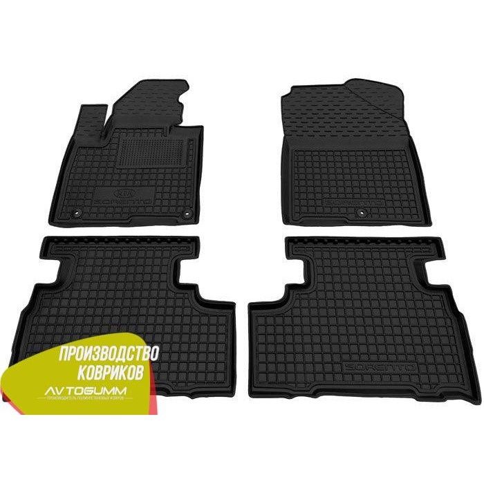 коврики *KIA*Sportage/Sorento/Ceed/Carens/ Ворс резиновые Гума