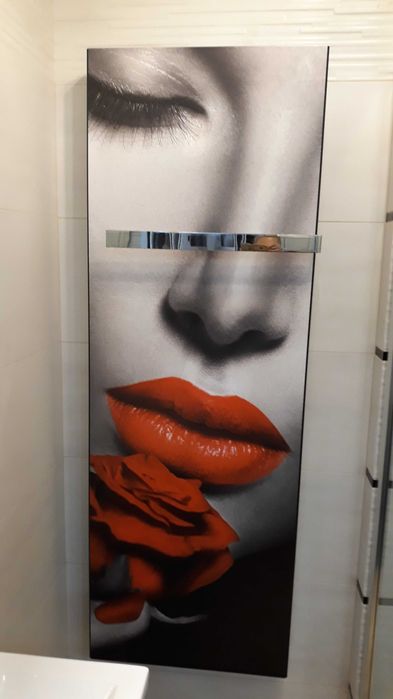 Grzejnik z nadrukiem łazienkowy