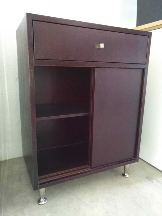 Móvel wc smi-novo madeira wangue, A x L x P = 78x58x33