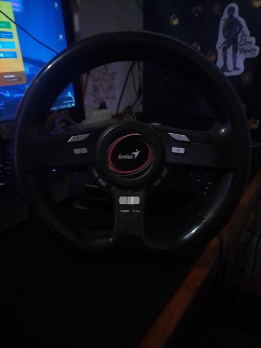 Руль Genius з педалями