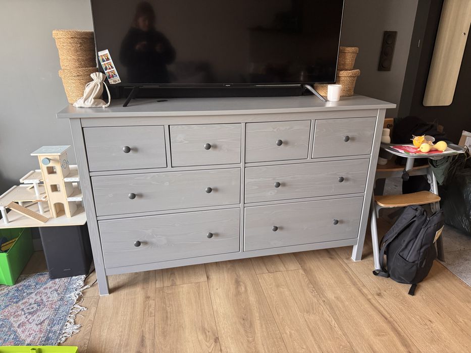 Komoda Hemnes szara
