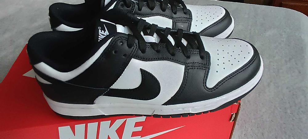 ( r. Eur 38 -24 cm.) Nike Dunk Low White Black Dunk Panda DD1503, 101