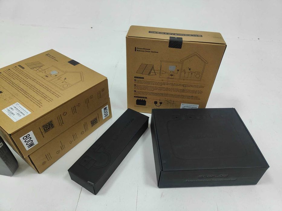 Мікроінвертори нові EcoFlow PowerStream Microinverter 800W.  (коробки заводські, з пломбами)