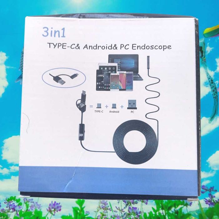 Камера Endoscope довжина 2 метри ширина камери 7mm під android