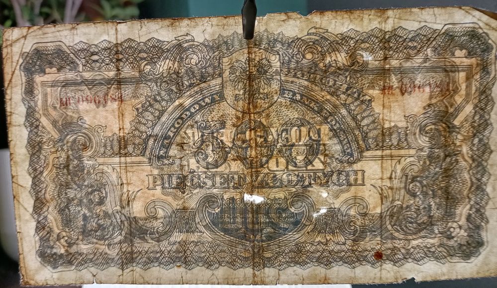 500 zł 1944 Polska prl