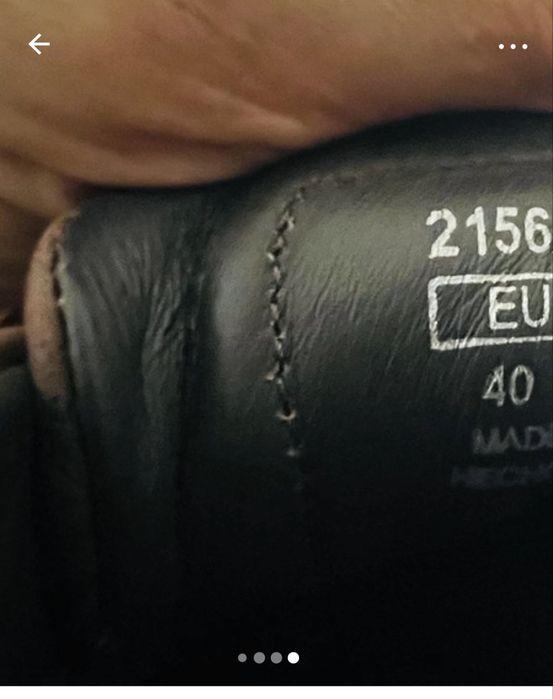 Tenis castanhos bi Massimo Dutti