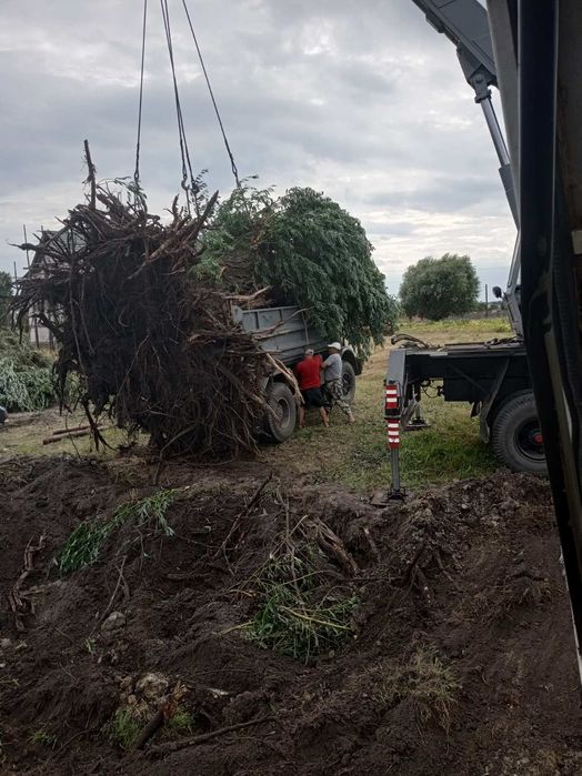 Послуги колісного екскаватора .