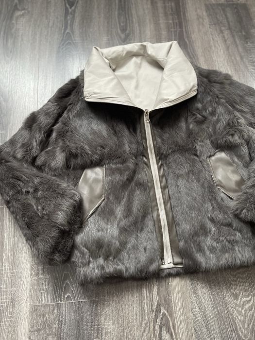 Двухстороння парка, шубка 2в1