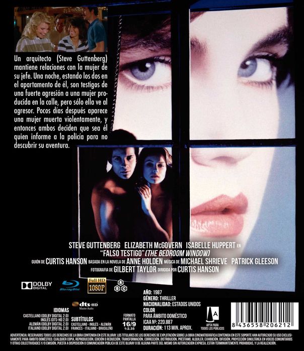 Falso Testigo/Janela de Quarto de Cama (Blu-Ray)-Legendas Brasileiro