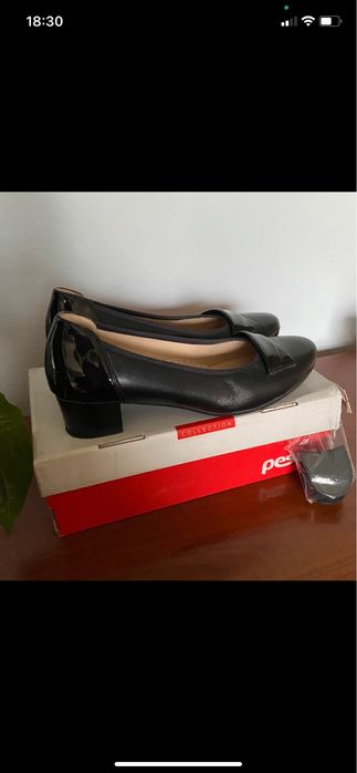 Skórzane buty czarne