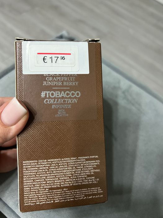 Продам чоловічий Parfum Zara Tobacco